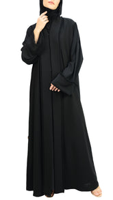 Classic Thread Work Abaya